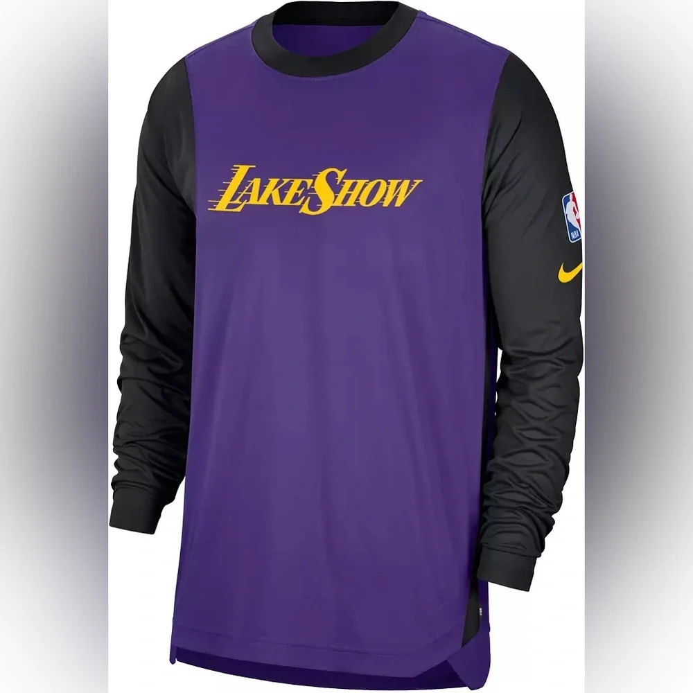 Nike Adult 24-25 City‎ Edition Los Angeles Lakers Progran LS T-Shirt XL Nwt